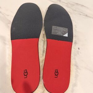 UGG Black and Red Comfort Insoles
